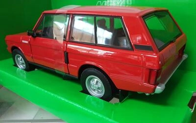 WELLY 1/24 - LAND ROVER RANGE ROVER - 1970 - RED