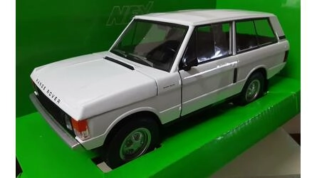 WELLY 1/24 - LAND ROVER RANGE ROVER - 1970 - WHITE