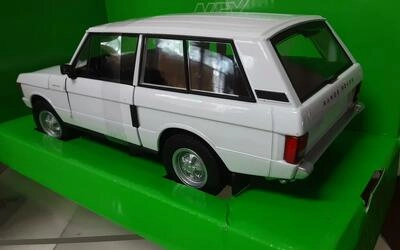 WELLY 1/24 - LAND ROVER RANGE ROVER - 1970 - WHITE