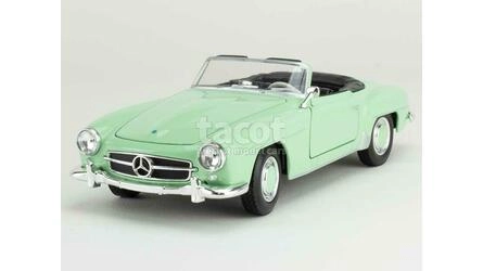 WELLY 1/24 - MERCEDES BENZ 190 SL - 1955 - MINT GREEN