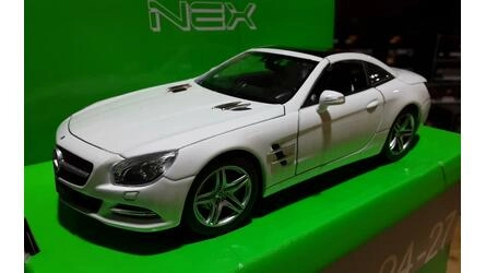 WELLY 1/24 - MERCEDES BENZ SL 500 HARD TOP - 2012 - WHITE