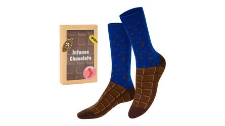 EAT SOCKS INTENSE CHOCOLATE DARK 