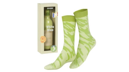 EAT SOCKS WHITE WINE