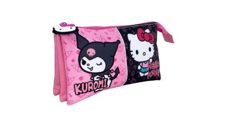 ESTOJO KUROMI HELLO KITTY TRIPLE 