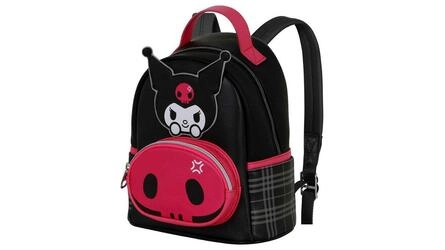 MOCHILA SKULL KUROMI HELLO KITTY AND FRIENDS 25CM 