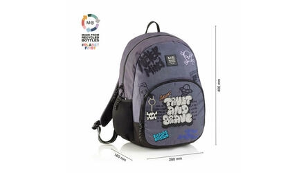 MOCHILA DUPLA MR 14L GRAFFITTI 