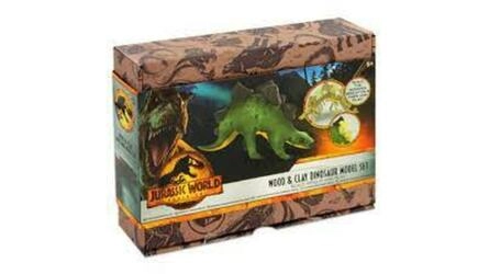 FIGURA SET CONSTRUIR E MOLDAR JURASSIC WORLD 