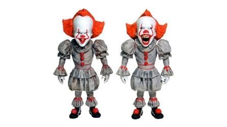 PACK 2 FIGURAS PENNYWISE DFORMZ STEPHEN KING IT 5C