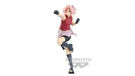 FIGURA HARUNO SAKURA VIBRATION STAR NARUTO SHIPPUDEN 16CM 