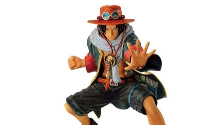 FIGURA THE PORTGAS D ACE BANPRESTO CHRONICLE KING OF ARTIST 