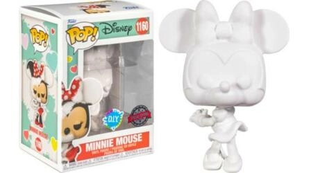 FUNKO POP 1160 MINNIE MOUSE VALENTINE DIY WH EXCL