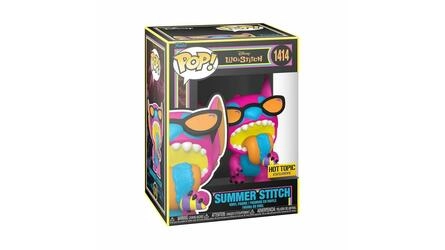 FUNKO POP 1414 DISNEY BLACK LIGHT LILO STITCH SUMMER STITCH 