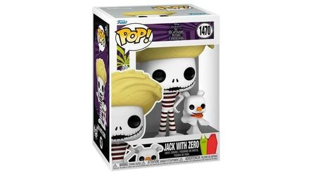 FUNKO POP 1470 DISNEY PESADELO ANTES DO NATAL JACK WITH ZERO
