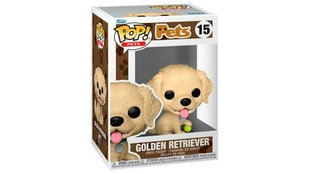 FUNKO POP 15 PETS GOLDEN RETRIVER 
