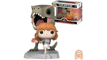 FUNKO POP 1223 CLAIRE W/FLARE GA EXCL JURASSIC WORLD 