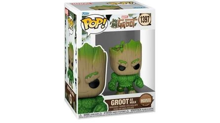 FUNKO POP 1392 MARVEL WE ARE GROOT AS HULK 9CM 
