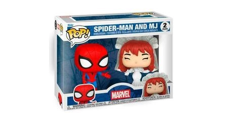 FUNKO POP 2 SPIDER MAN AND MJ 