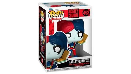FUNKO POP 452 DC COMICS HARLEY QUINN WITH PIZZA