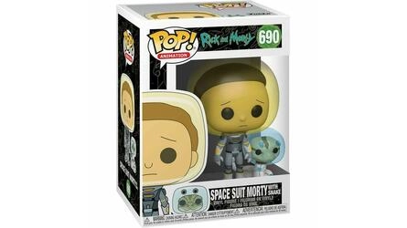 FUNKO POP 690 RICK  MORTY SPACE SUIT MORTY WITH SNAKE  
