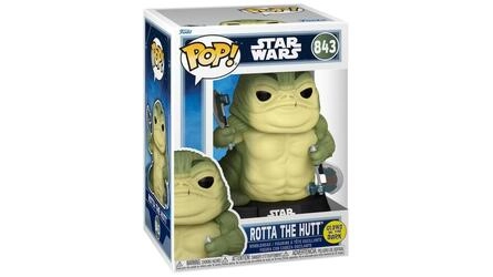 FUNKO POP 843 STAR WARS THE MANDALORIAN  GROGU ROTTA THE HUT