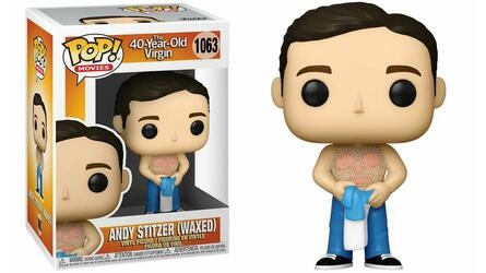 FUNKO POP THE 40YEAR VIRGIN 1063 ANDY STITZER (WAX