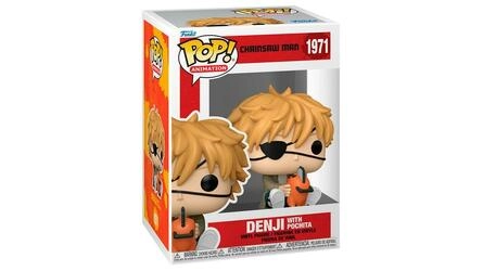 FUNKO POP 1971 CHAINSAW MAN DENJI WITH POCHITA 