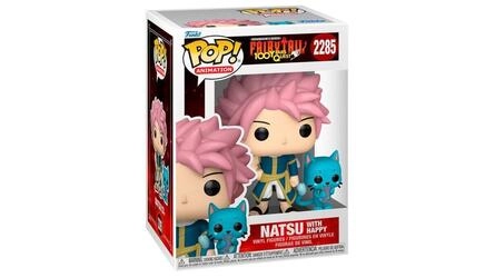 FUNKO POP 2285  NATSU WITH HAPPY  FAIRY TAIL 100 YEARS QUEST