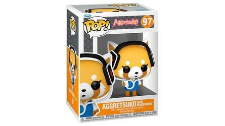 FUNKO POP 97 AGGRETSUKO WITH HEADPHONES