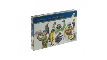 ITALERI 1/72 NATO PILOTS AND GROUND CREW 