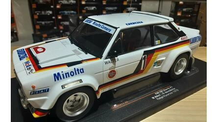 IXO 1/18 - FIAT 131 ABARTH - Nº 1 - RALLY HUNSRUCK 1979