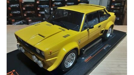 IXO 1/18 - FIAT 131 ABARTH - YELLOW - 1980