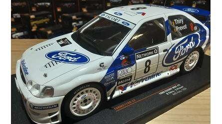 IXO 1/18 - FORD ESCORT WRC - Nº 8  3º RALLY RAC 1998