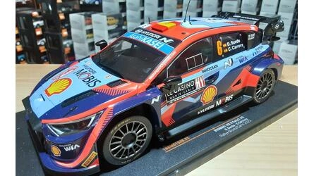 IXO 1/18 - HYUNDAI I20 N RALLY 1 - Nº 6 RALLY MONTE CARLO 20