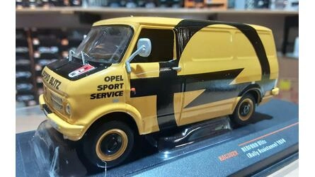 IXO 1/43 - BEDFORD BLITZ - OPEL RALLY ASSISTANCE 1974