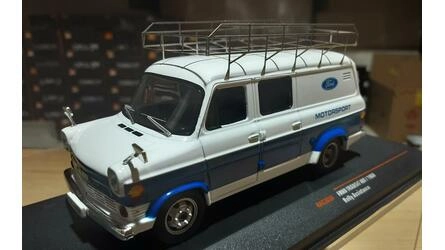 IXO 1/43 - FORD TRANSIT MK I  - FORD MOTOR SPORT ASSISTANCE 