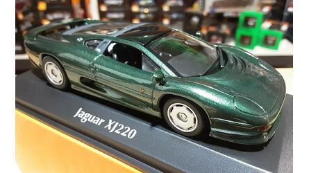 MAXICHAMPS 1/43 - JAGUAR XJ 220 - 1991 - GREEN METALIC