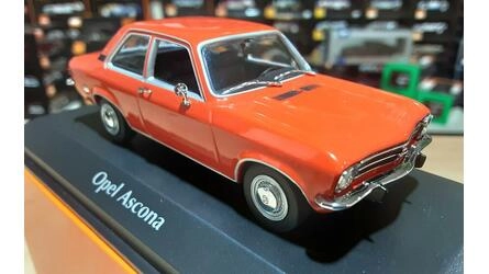 MAXICHAMPS 1/43 - OPEL ASCONA - 1970 - RED