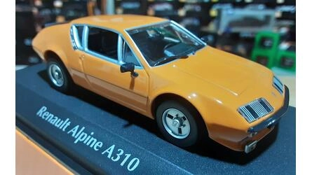 MAXICHAMPS 1/43 - RENAULT ALPINE A 310 - 1976 - ORANGE