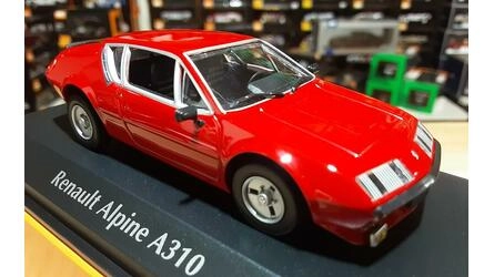 MAXICHAMPS 1/43 - RENAULT ALPINE A 310 - 1976 - RED
