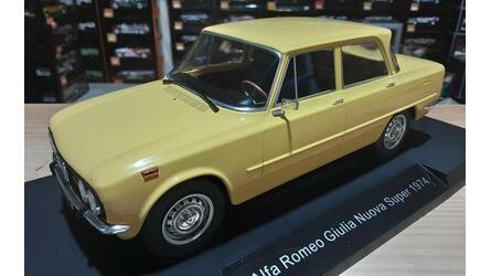 MCG 1/18 - ALFA ROMEO GIULIA NUOVA SUPER - LIGHT YELLOW - 19