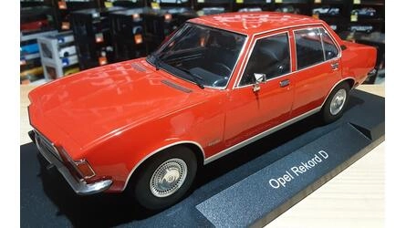 MCG 1/18 - OPEL REKORD D 1700 - 1970 - RED