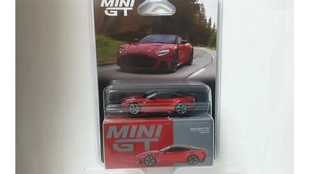 MINI GT 1/64 -  ASTON MARTIN DBS - LHD - HYPER RED 