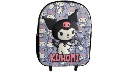 MOCHILA 3D KUROMI HELLO KITTY 32CM 