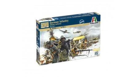 ITALERI 1/72 - FIG SET GER INFANTRY WINTER 