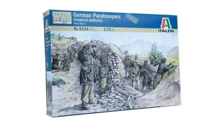ITALERI 1/72 - GERMAN PARATROPERS TROPICAL UNIFORM