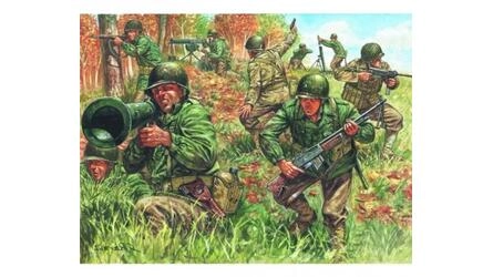 ITALERI 1/72 WWII US INFANTRY