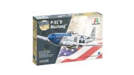 ITALERI - 1:72 WWII ACES P51 MUSTANG 