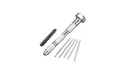 ITALERI - PIN VICE DOUBLE ENDED SWIVEL TOP WITH 5 DRILLS