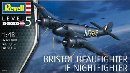 REVELL 1/48 - BRISTOL BEAUFIGHTER IF NIGHTFIGHTER