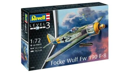 REVELL 1/72 - FOCKE WULF FW190 F-8 PLASTIC KIT